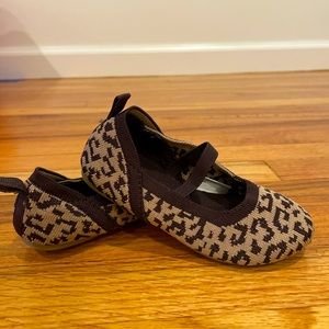 Girls Nordstrom Rack Leopard Print Mary Janes